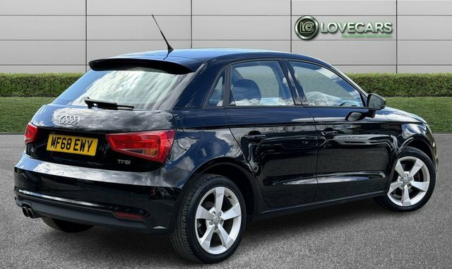 Audi A1 1.4 Tfsi Sport Sportback Euro 6 MF68EWY Black #4