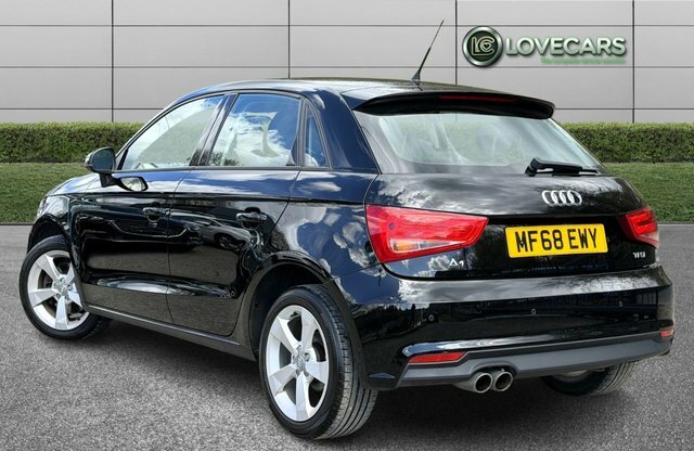 Audi A1 1.4 Tfsi Sport Sportback Euro 6 MF68EWY Black #2
