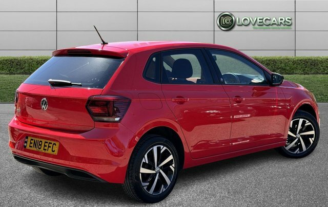 Volkswagen Polo 1.0 Tsi Beats Hatchback Euro 6 EN18EFC Red #4