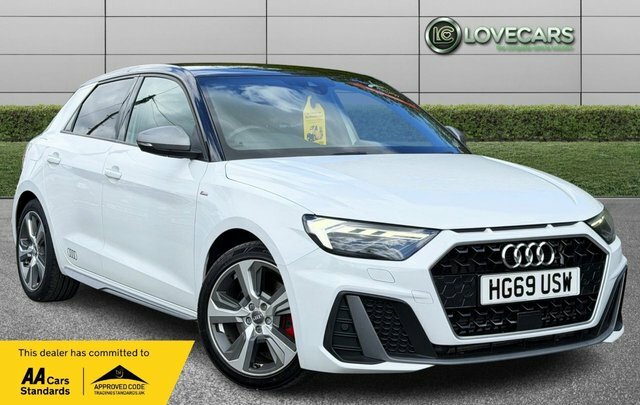 Audi A1 2.0 Tfsi 40 S Line Competition Sportback Petro White