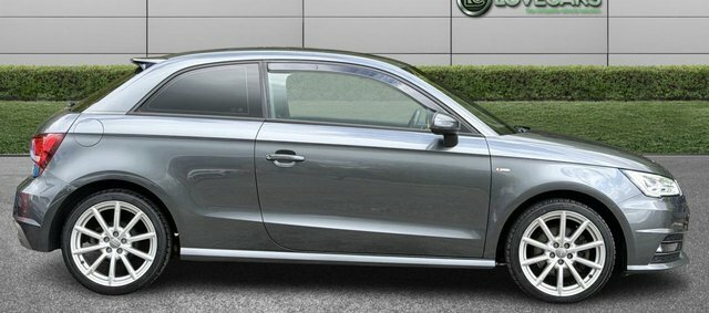 Audi A1 1.4 Tfsi S Line Hatchback Euro 6 YA17ENK Grey #3