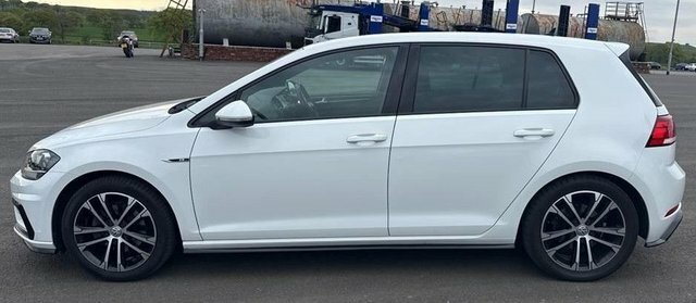 Volkswagen Golf 1.5 Tsi Evo R-line Hatchback Eur SJ69NYZ White #5
