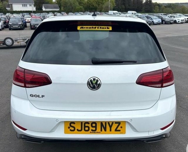Volkswagen Golf 1.5 Tsi Evo R-line Hatchback Eur SJ69NYZ White #6
