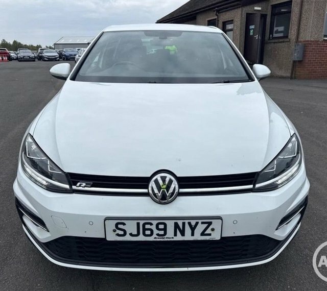 Volkswagen Golf 1.5 Tsi Evo R-line Hatchback Eur SJ69NYZ White #3
