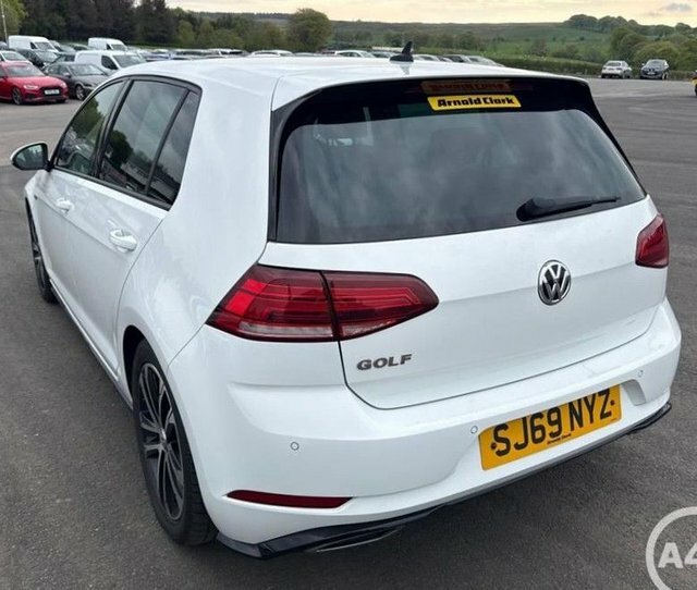 Volkswagen Golf 1.5 Tsi Evo R-line Hatchback Eur SJ69NYZ White #2