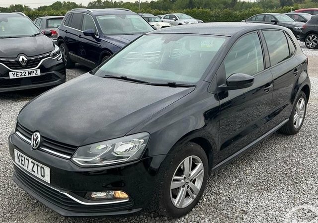 Volkswagen Polo 1.2 Tsi Bluemotion Tech Match Edition Hatchback KE17ZTO Black #3