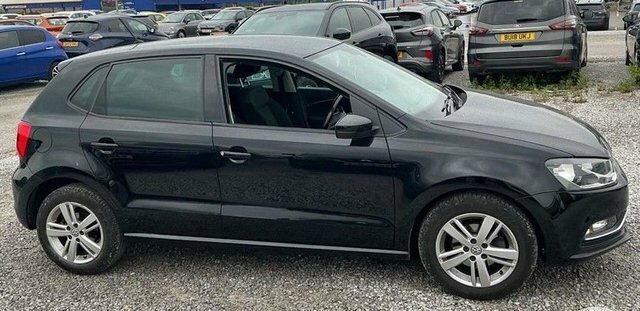 Volkswagen Polo 1.2 Tsi Bluemotion Tech Match Edition Hatchback KE17ZTO Black #6
