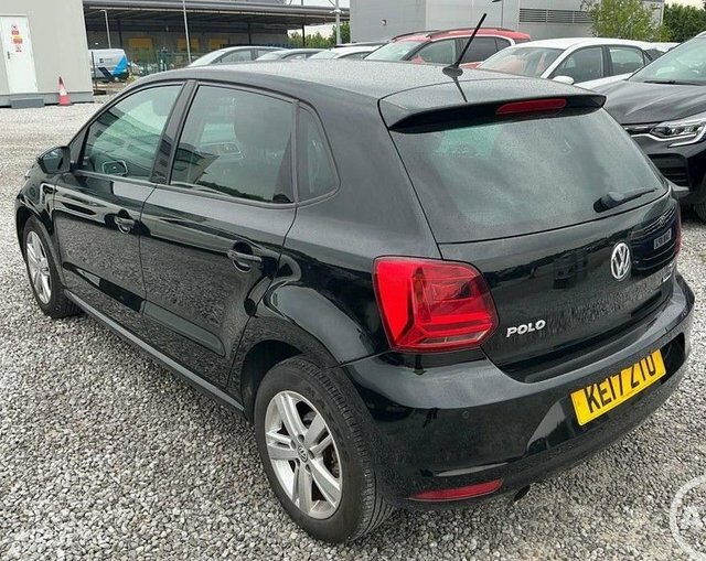 Volkswagen Polo 1.2 Tsi Bluemotion Tech Match Edition Hatchback KE17ZTO Black #2