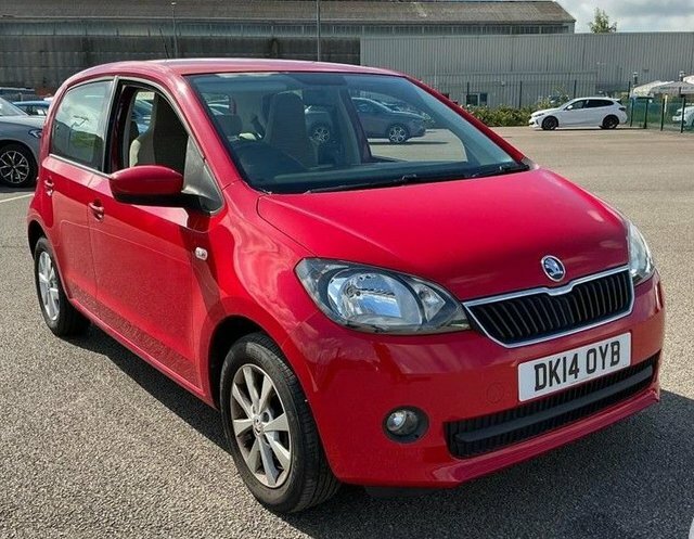 Skoda Citigo 1.0 Mpi Elegance Hatchback Asg Euro 5 Red