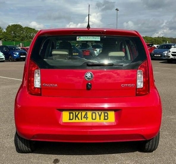 Skoda Citigo 1.0 Mpi Elegance Hatchback Asg Euro 5 Red #6