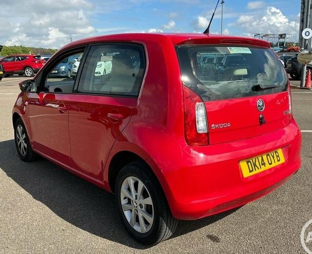 Skoda Citigo 1.0 Mpi Elegance Hatchback Asg Euro 5 Red #2
