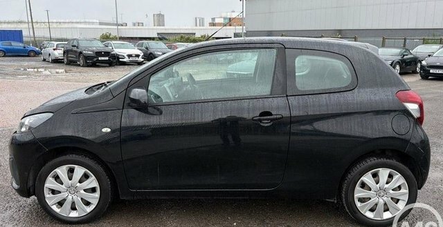 Peugeot 108 1.0 Vti Active Hatchback Euro 5 DN64KZJ Black #5