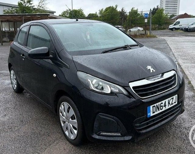 Peugeot 108 1.0 Vti Active Hatchback Euro 5 Black