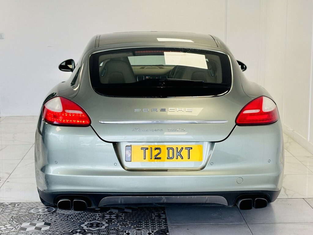 Porsche Panamera Hatchback 4.8 T V8 201111 Green #2