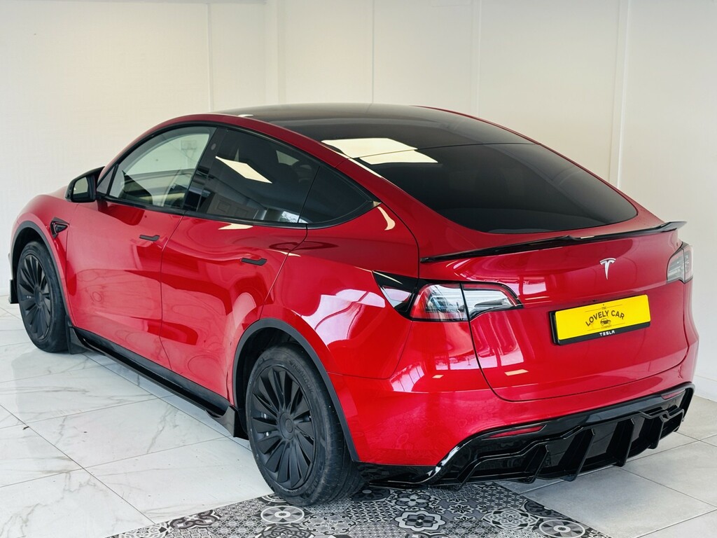 Tesla Model Y Suv Dual Motor Long Range 202222 Red