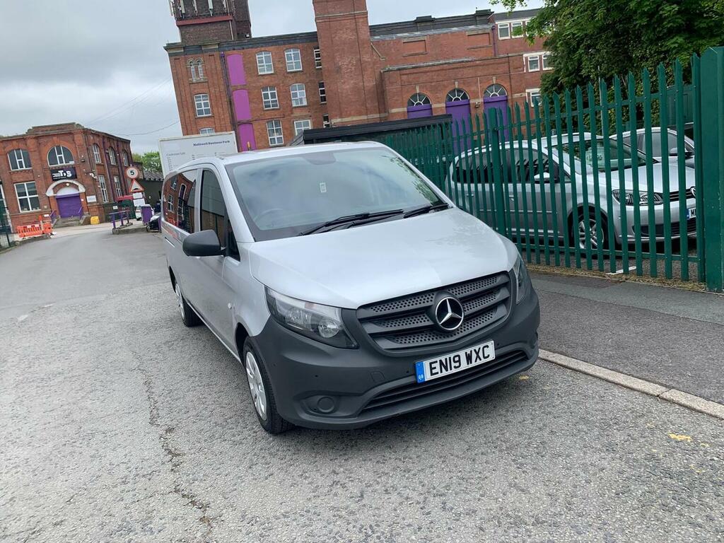 Mercedes-Benz Vito 2.1 116 Cdi Bluetec Pro Tourer G-tronic Rwd L3 Eu EN19WXC Silver #2