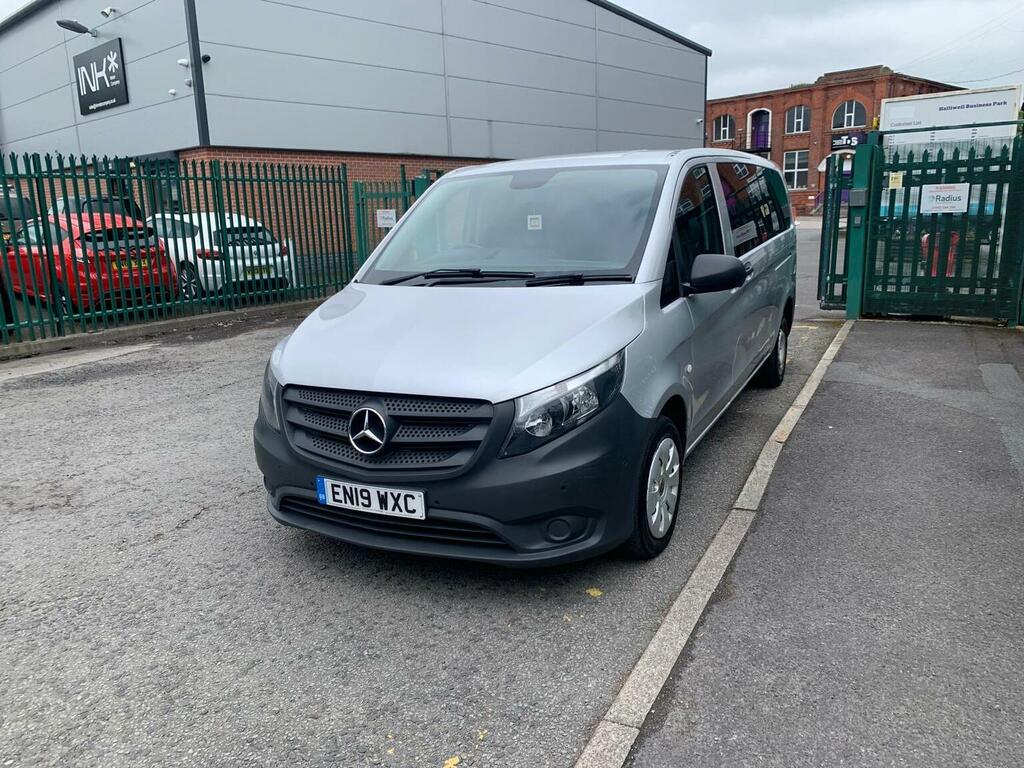Mercedes-Benz Vito 2.1 116 Cdi Bluetec Pro Tourer G-tronic Rwd L3 Eu EN19WXC Silver #3
