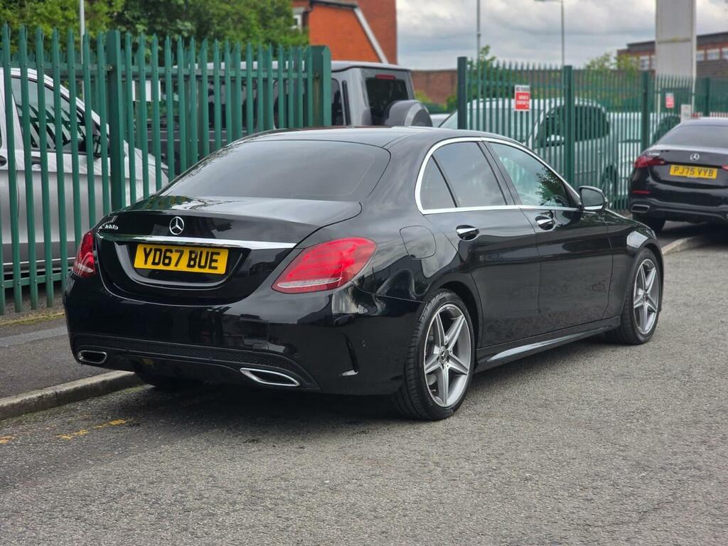 Mercedes-Benz C Class 2.1 C300dh Amg Line Premium G-tronic Euro 6 S Black #4