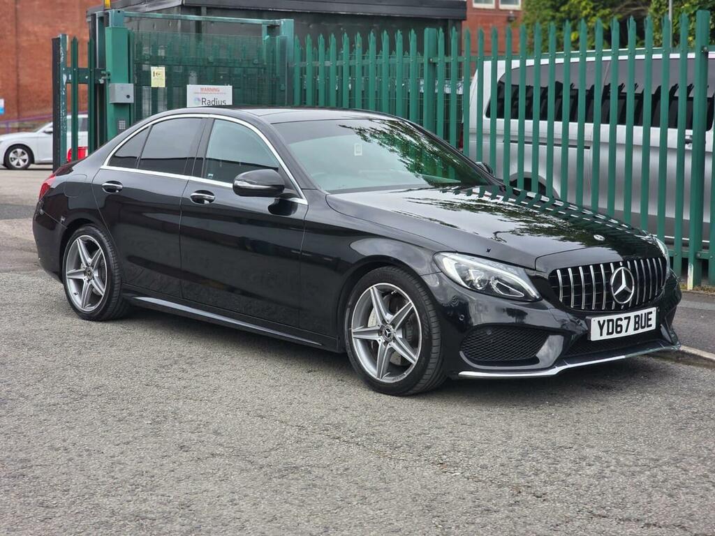 Mercedes-Benz C Class 2.1 C300dh Amg Line Premium G-tronic Euro 6 S Black