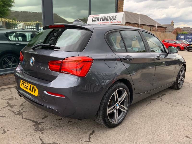 BMW 1 Series 120D Sport Navservotronic - 2018 68 PK68AWV Grey #3