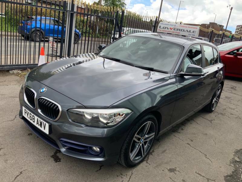 BMW 1 Series 120D Sport Navservotronic - 2018 68 PK68AWV Grey #6