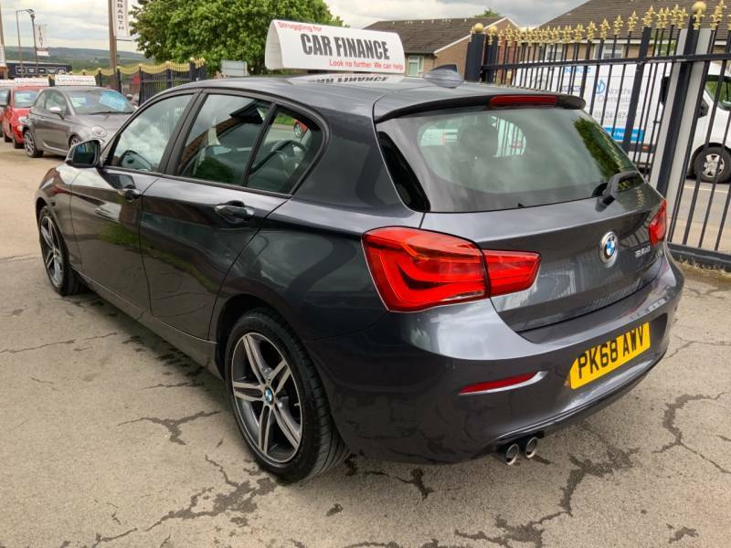 BMW 1 Series 120D Sport Navservotronic - 2018 68 PK68AWV Grey #5