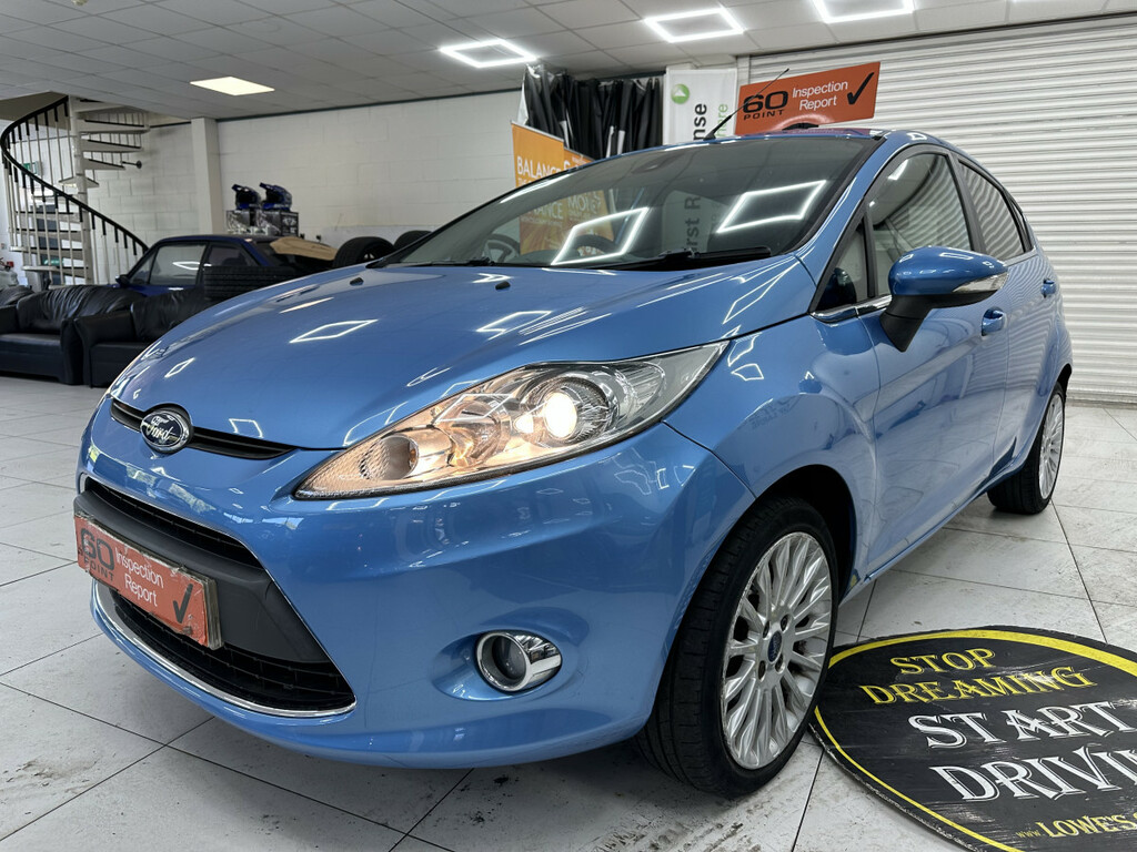 Ford Fiesta 1.6 Tdci Titanuim BF11NPP Blue #6