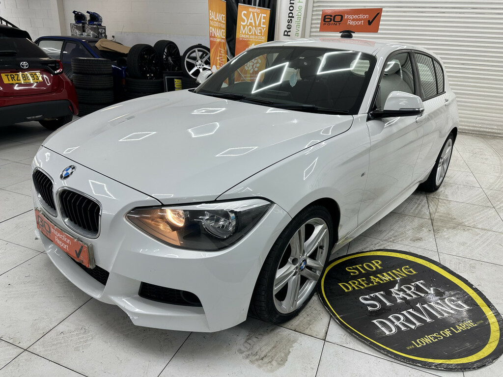 BMW 1 Series M Sport SD14VFT White #6