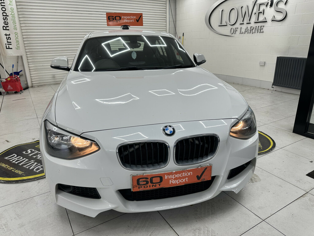 BMW 1 Series M Sport SD14VFT White #5