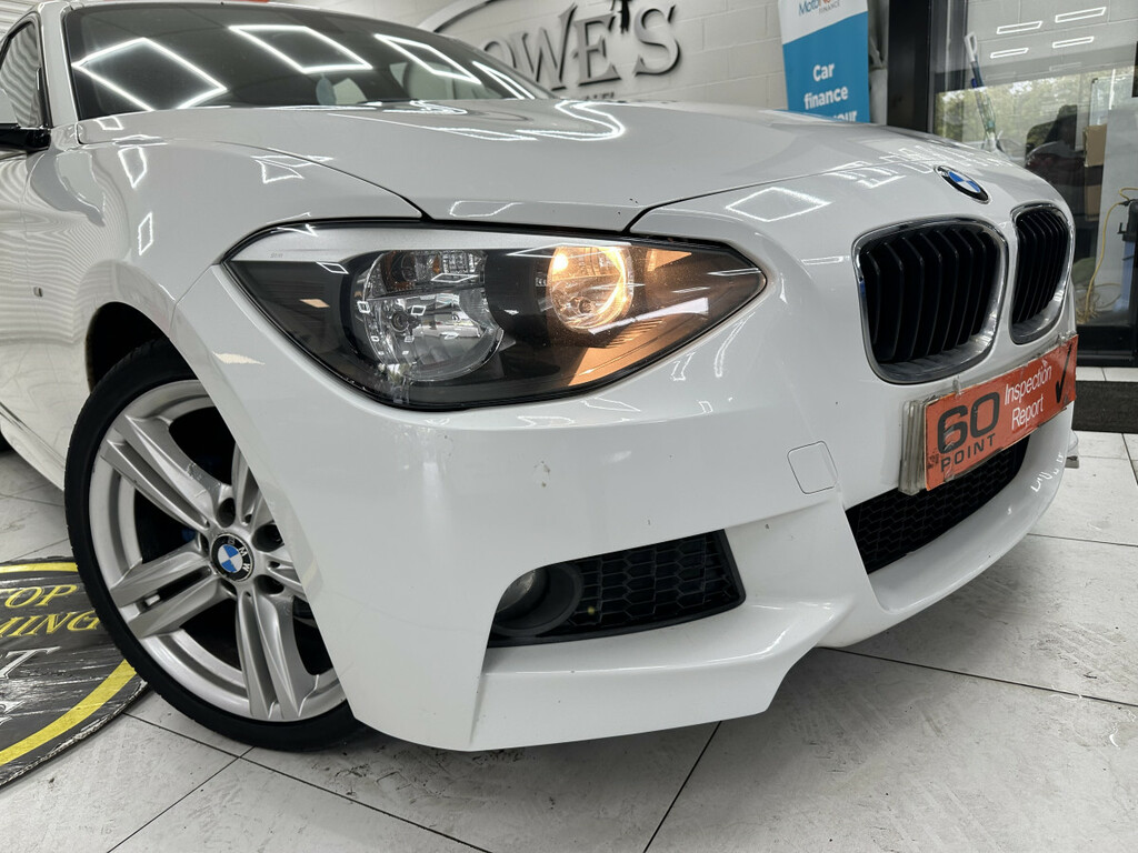 BMW 1 Series M Sport SD14VFT White #3