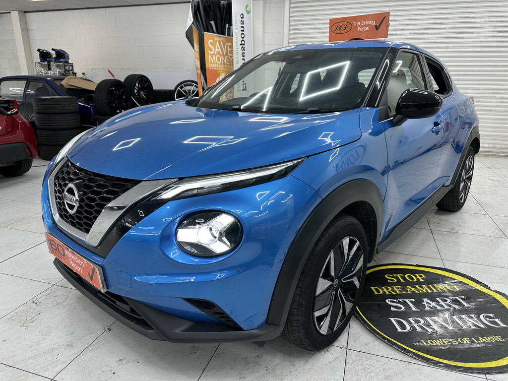 Nissan Juke 1.0 Dig-t Acenta WGZ6042 Blue #6