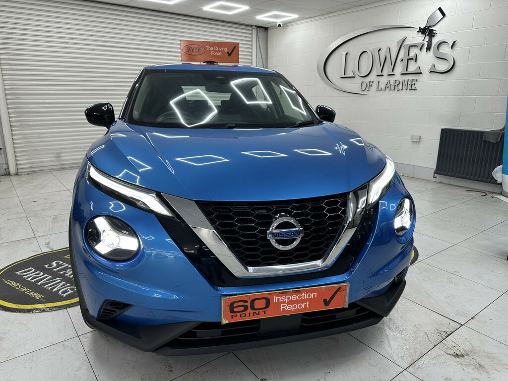 Nissan Juke 1.0 Dig-t Acenta WGZ6042 Blue #5