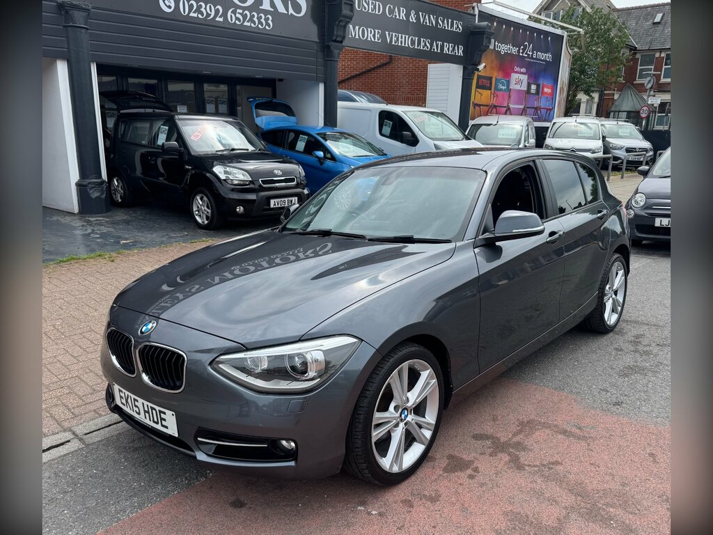 BMW 1 Series 2.0 116D Sport Hatchback Euro 5 Grey