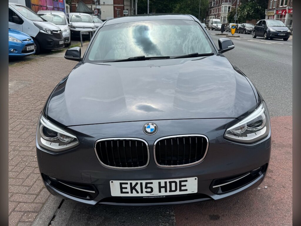 BMW 1 Series 2.0 116D Sport Hatchback Euro 5 Grey #3