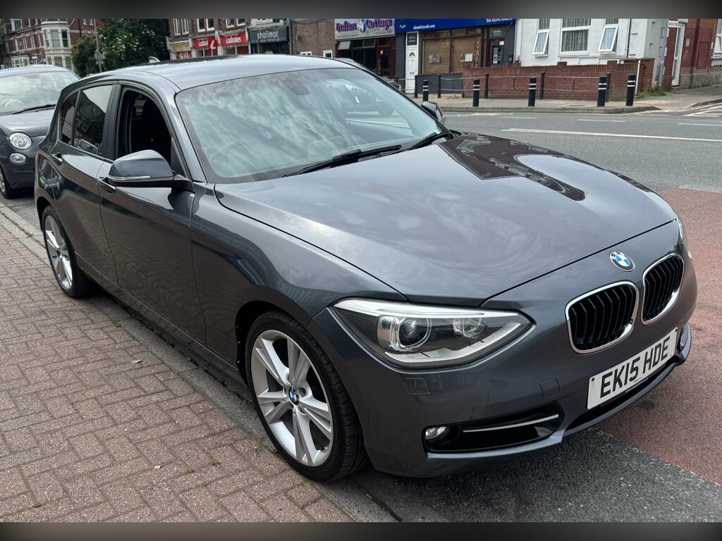 BMW 1 Series 2.0 116D Sport Hatchback Euro 5 Grey #4