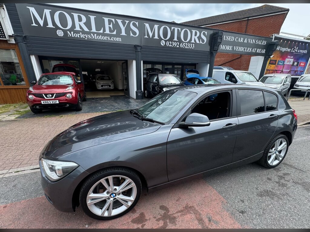 BMW 1 Series 2.0 116D Sport Hatchback Euro 5 Grey #2