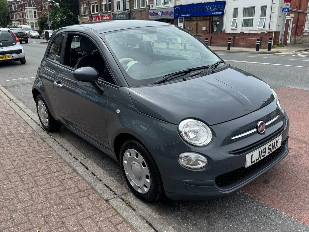 Fiat 500 1.2 Pop Hatchback Euro 6 Ss LJ19SMX Grey #3