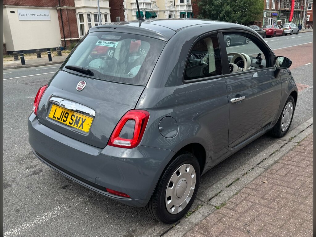 Fiat 500 1.2 Pop Hatchback Euro 6 Ss LJ19SMX Grey #4