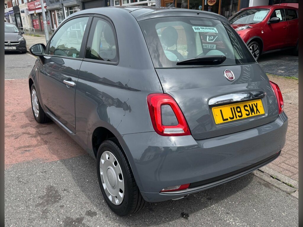 Fiat 500 1.2 Pop Hatchback Euro 6 Ss LJ19SMX Grey #6
