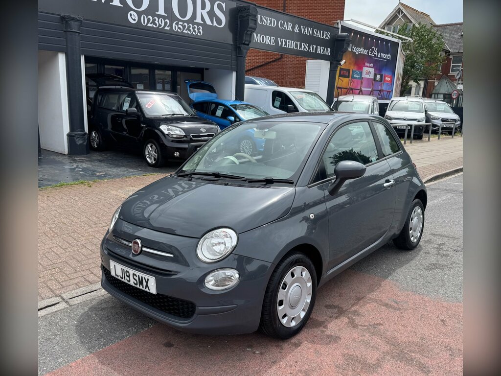 Fiat 500 1.2 Pop Hatchback Euro 6 Ss Grey