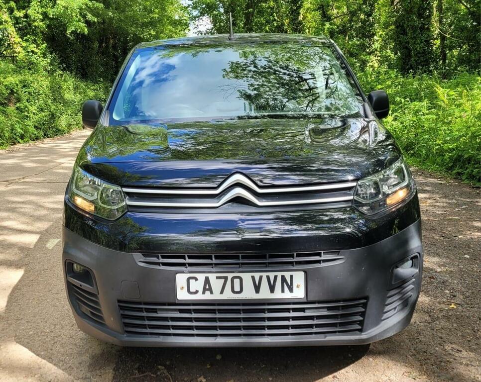 Citroen Berlingo Panel Van 1.5 Bluehdi 650 Enterprise M Swb Euro 6 CA70VVN Black #2