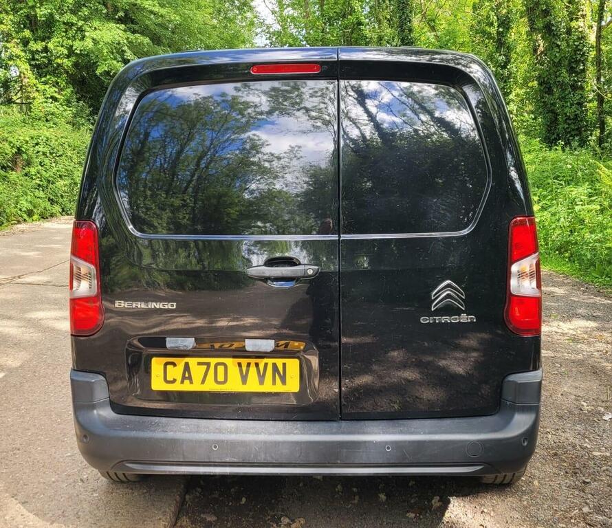 Citroen Berlingo Panel Van 1.5 Bluehdi 650 Enterprise M Swb Euro 6 CA70VVN Black #6