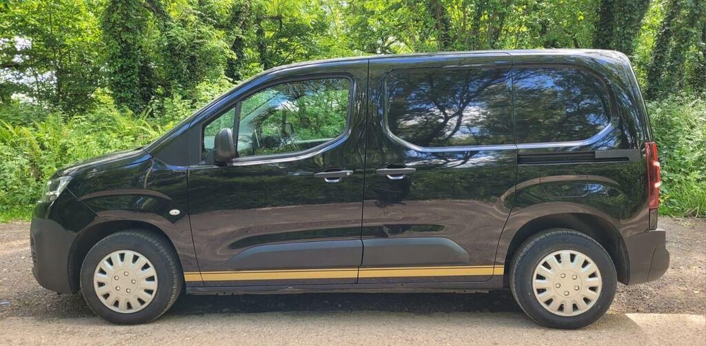 Citroen Berlingo Panel Van 1.5 Bluehdi 650 Enterprise M Swb Euro 6 CA70VVN Black #4