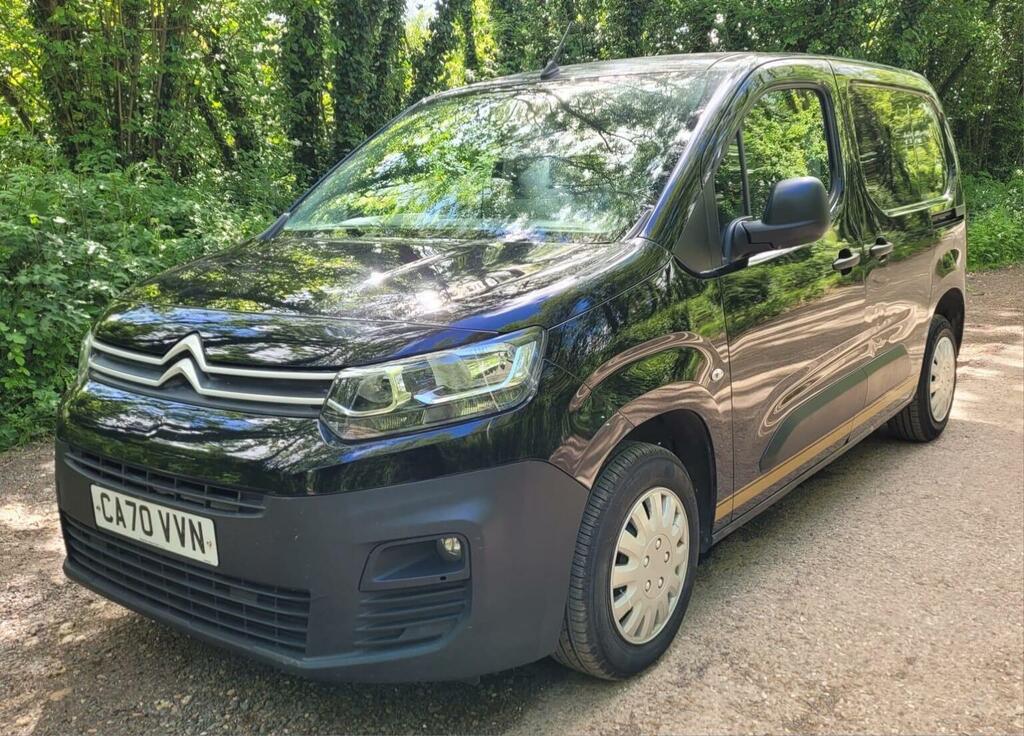 Citroen Berlingo Panel Van 1.5 Bluehdi 650 Enterprise M Swb Euro 6 CA70VVN Black #3