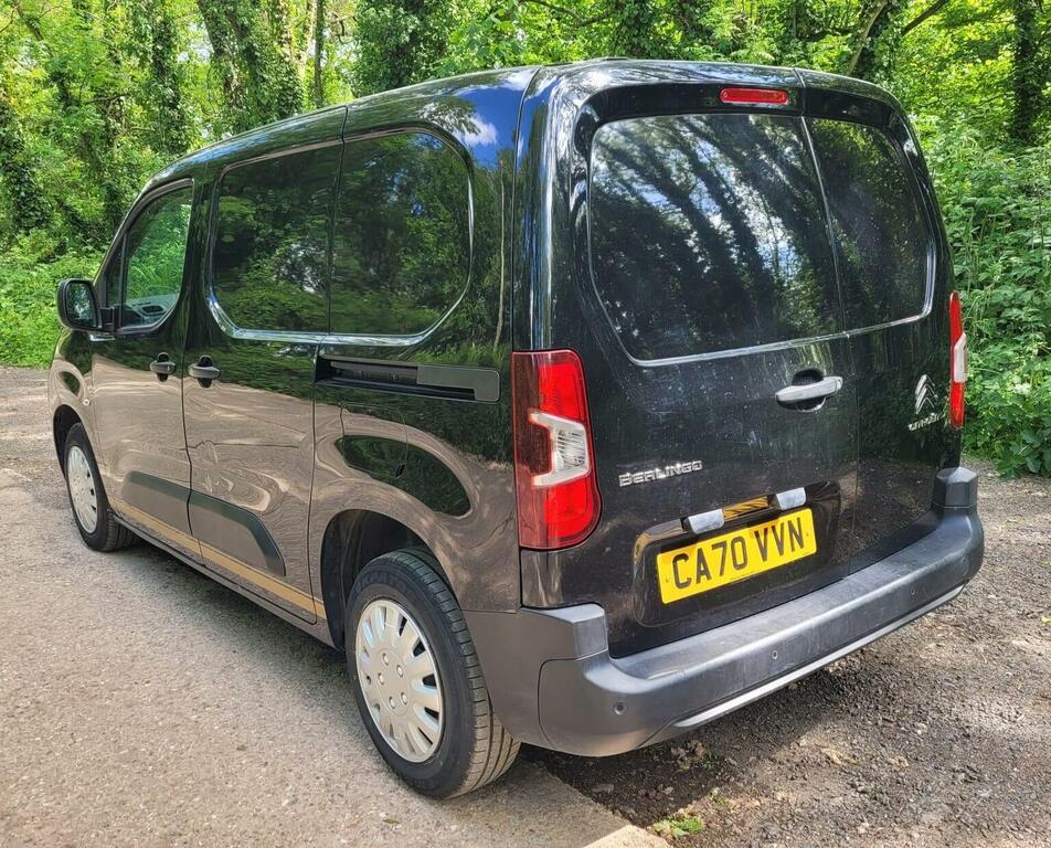 Citroen Berlingo Panel Van 1.5 Bluehdi 650 Enterprise M Swb Euro 6 CA70VVN Black #5