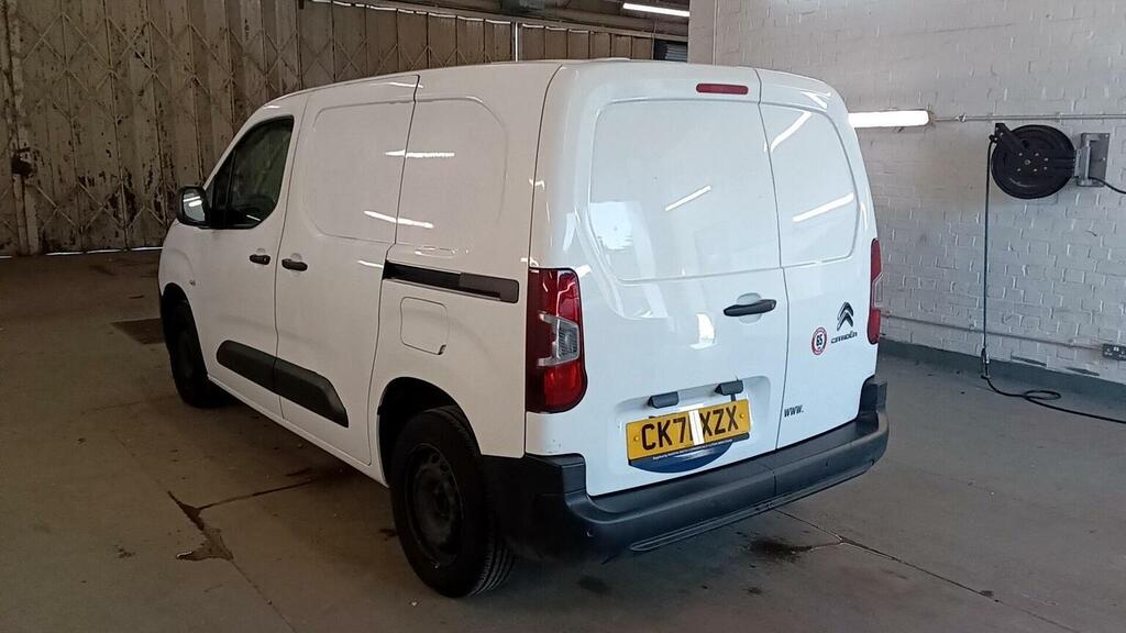 Citroen Berlingo Panel Van 1.5 Bluehdi 650 Enterprise M Pro Swb Eur CK71XZX White #4