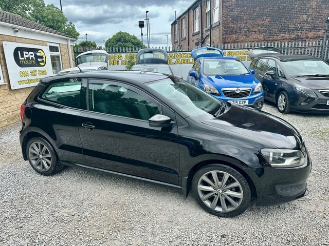 Volkswagen Polo 1.2 Se Hatchback Euro 5 70 Ps PF10JGX Black #3
