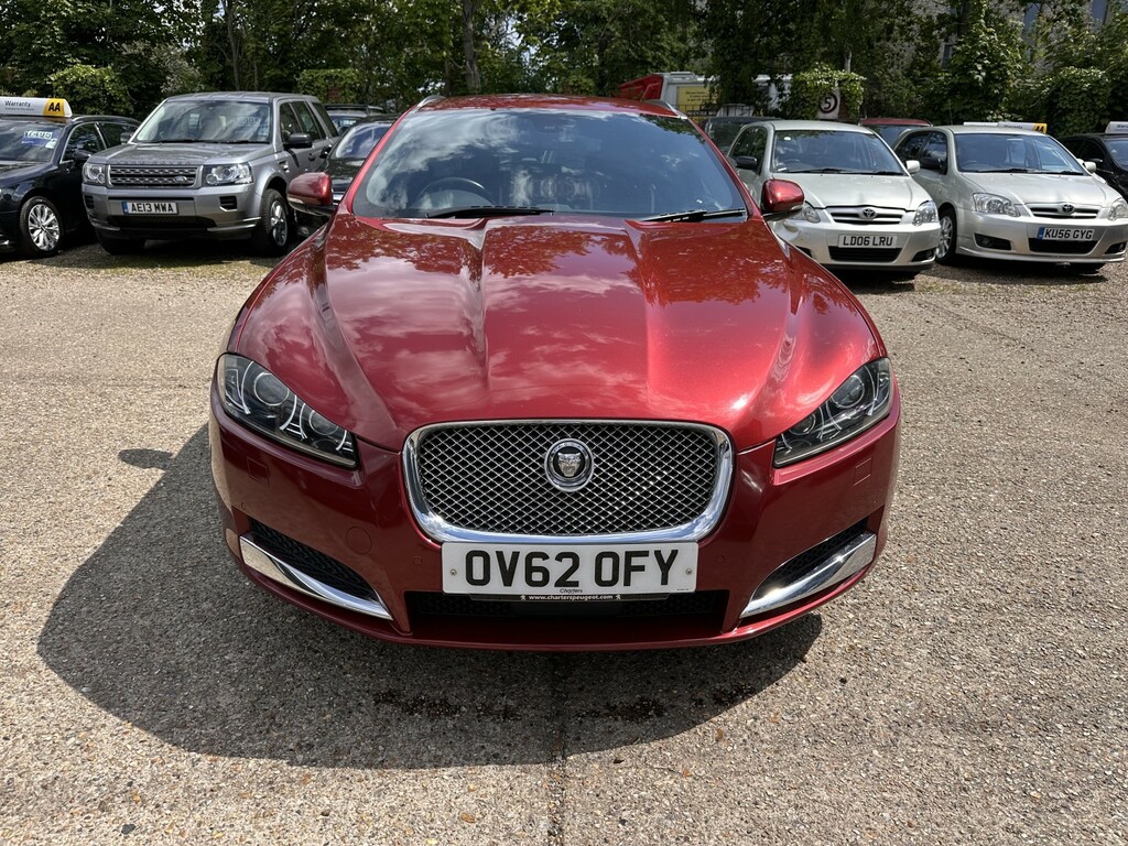 Jaguar XF 2.2 D Portfolio 2012 OV62OFY Red #2