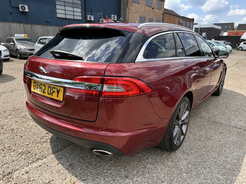 Jaguar XF 2.2 D Portfolio 2012 OV62OFY Red #5