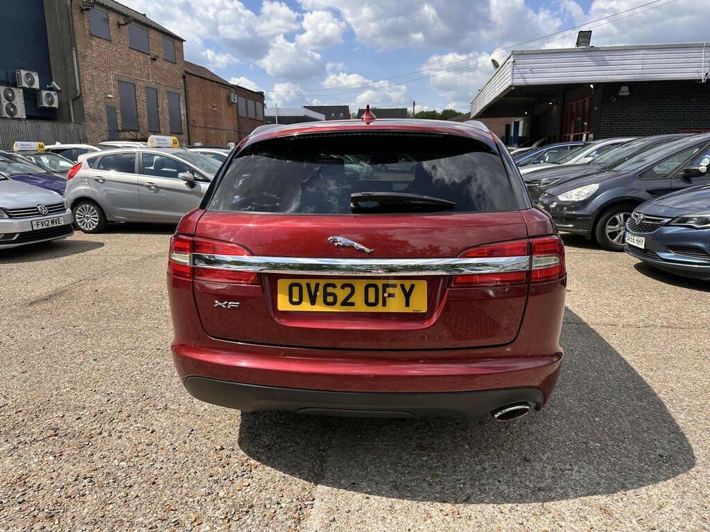 Jaguar XF 2.2 D Portfolio 2012 OV62OFY Red #6